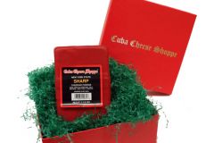 2 1/2 lb. Sharp Red Wax Block in Red Gift Box